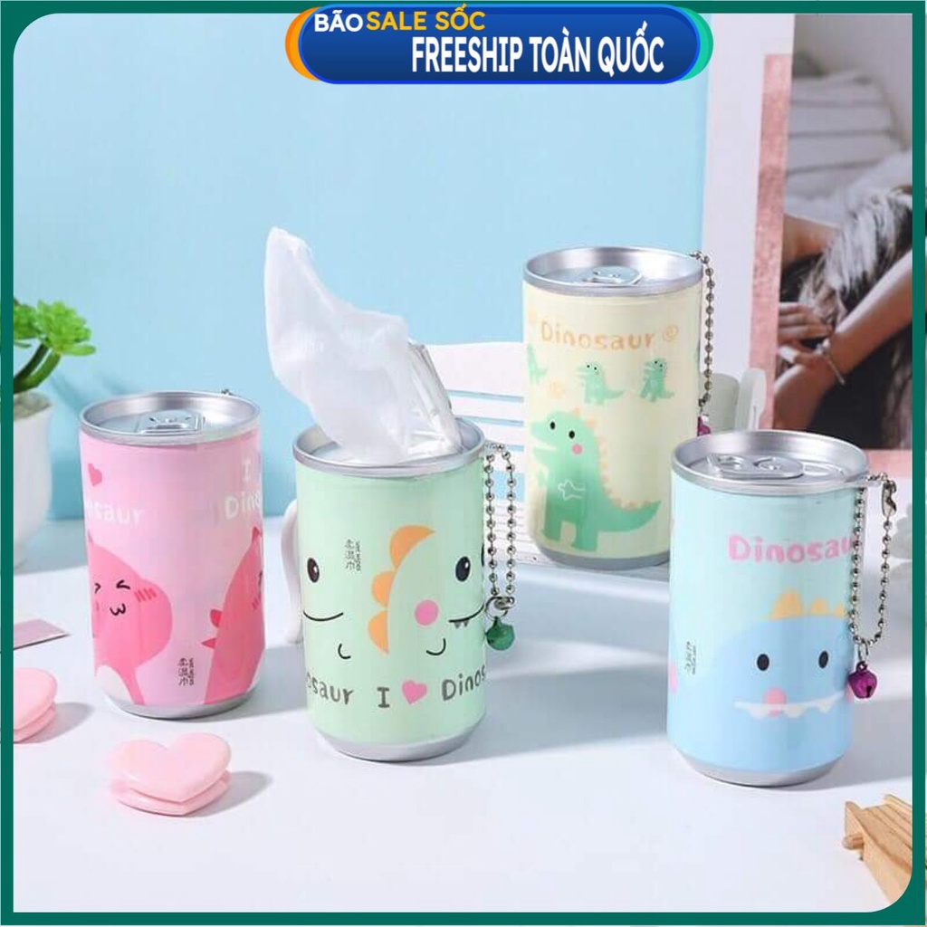 PVN15173 Khăn ướt tẩy trang dạng lon Cartoon T2 .
