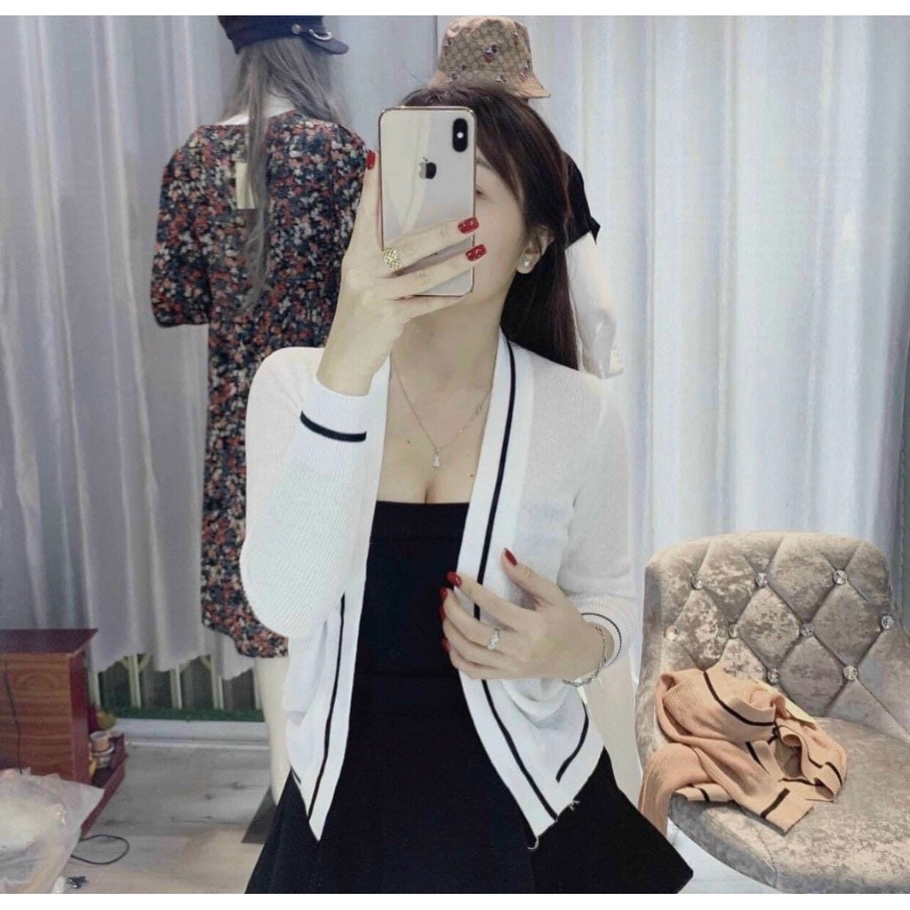 Áo Len Khoát Nhẹ, Chống Nắng. Chất Lượng Sản Phẩm Luôn Đi Đôi Với Giá Tiền🌻🎉Màu Như Hình Có Sẵn