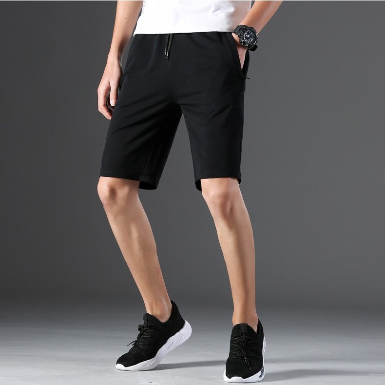 Quần Short Thể Thao Nam Màu Trơn Đơn Giản