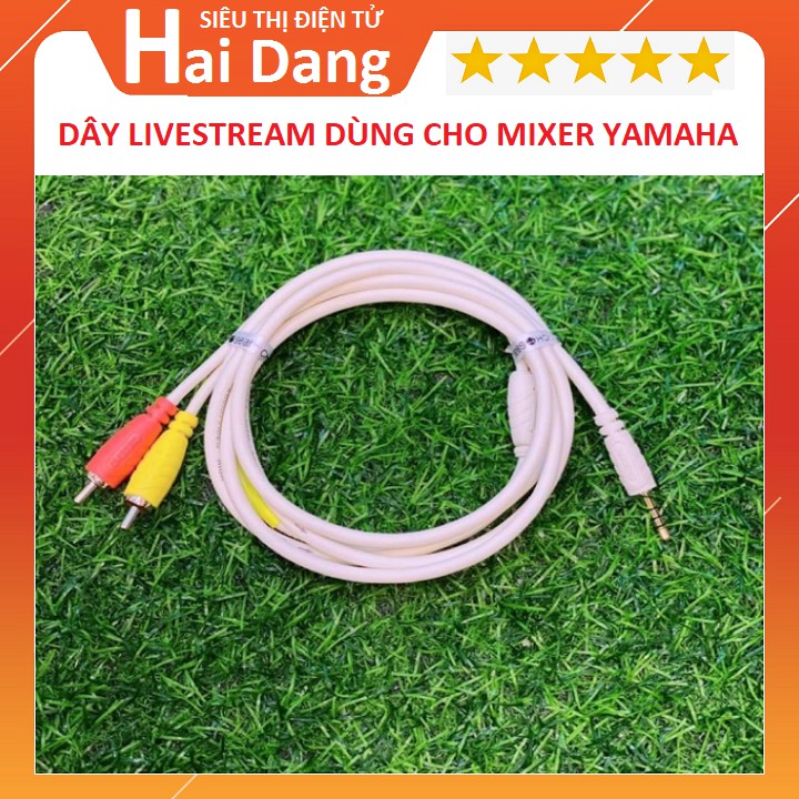 Dây Livestream, Chuyên Dụng Cho Mixer F4, F7, G4, M4, Chất Lượng Cao - Âm Thanh Stereo - Chuyên Thu ÂM