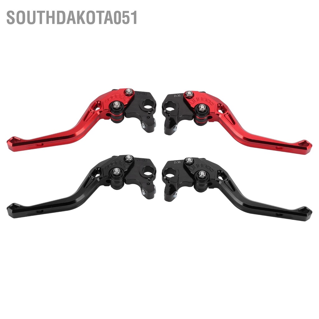 Southdakota051 Xe máy Đòn bẩy ly hợp phanh ngắn có thể điều chỉnh thay thế cho DUCATI Scrambler 400 800 1100 Sport Special