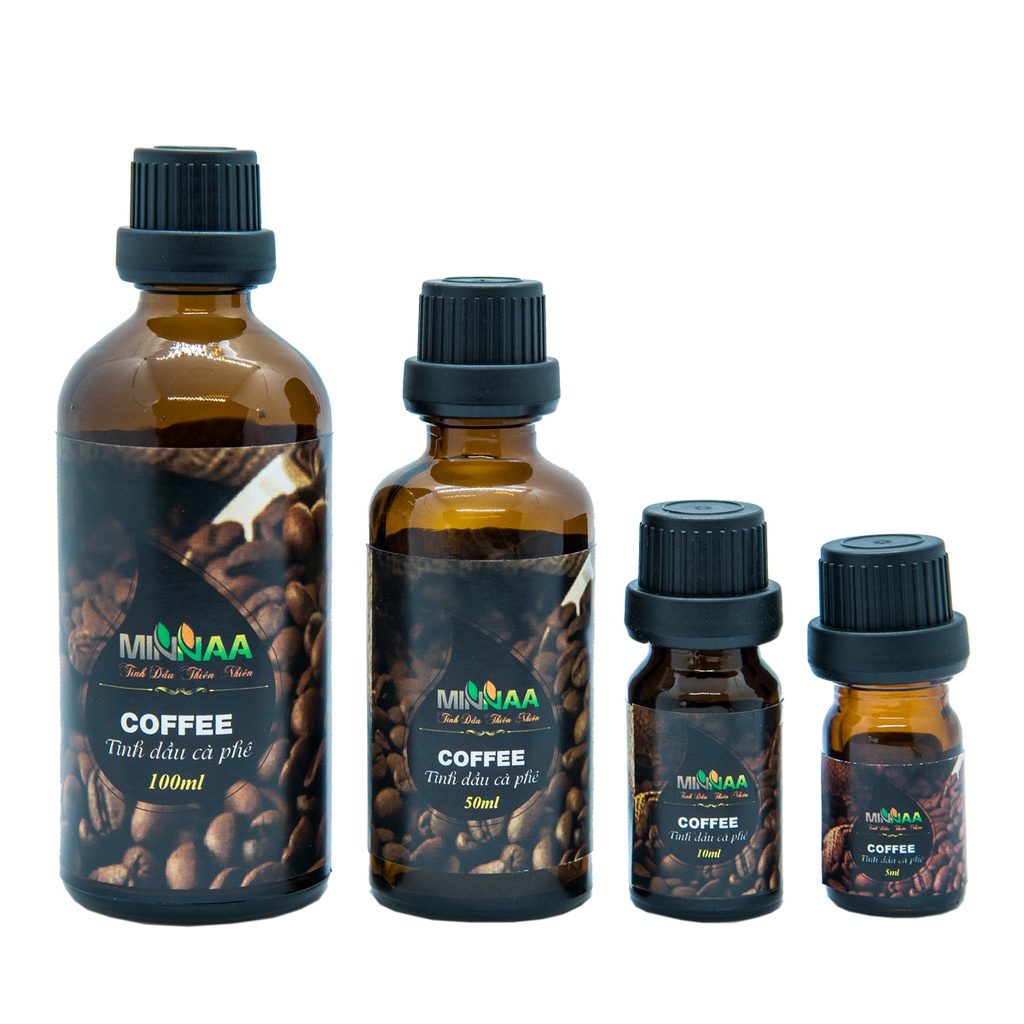 Tinh dầu nguyên chất MINNAA 100ml hương Cafe