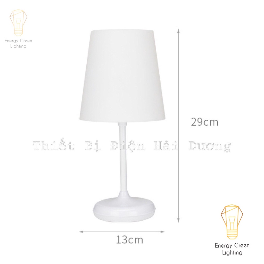Đèn ngủ để bàn tích điện Energy Green Lighting - đọc sách kiểu dáng hiện đại TN869 (điều khiển từ xa)