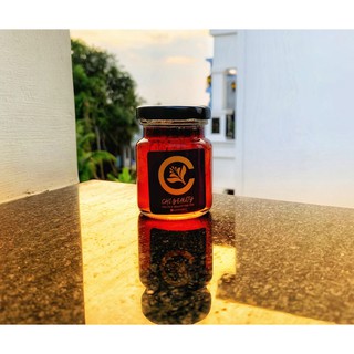 Lọ 100ml Saffron Ngâm Mật Ong Bahraman Chính Hãng Giúp Ngủ Ngon, Tăng Đề Kháng, Đẹp Da