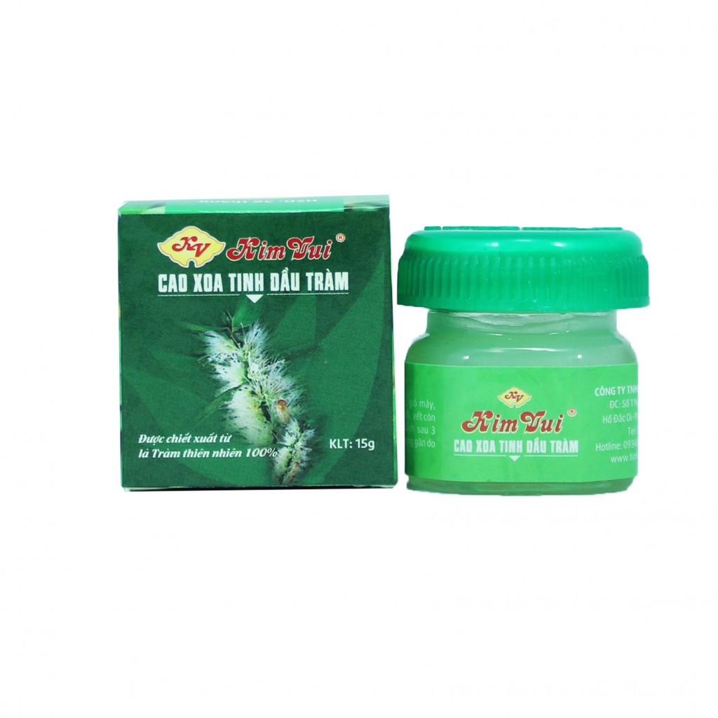 Cao xoa tinh dầu tràm Kim Vui 15gr