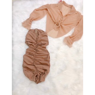Sét đầm body (mặc được 2 kiểu)