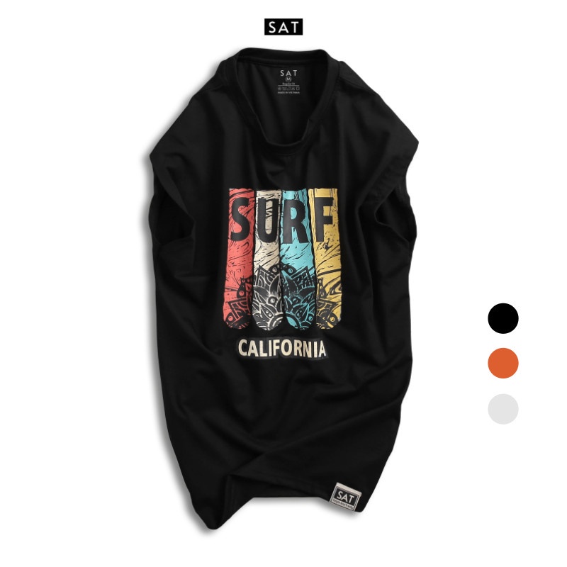 Áo thun ba lỗ tanktop nam CALI-01, vải cotton mềm mịn, dày dặn, trẻ trung chuẩn form SAT 🎀