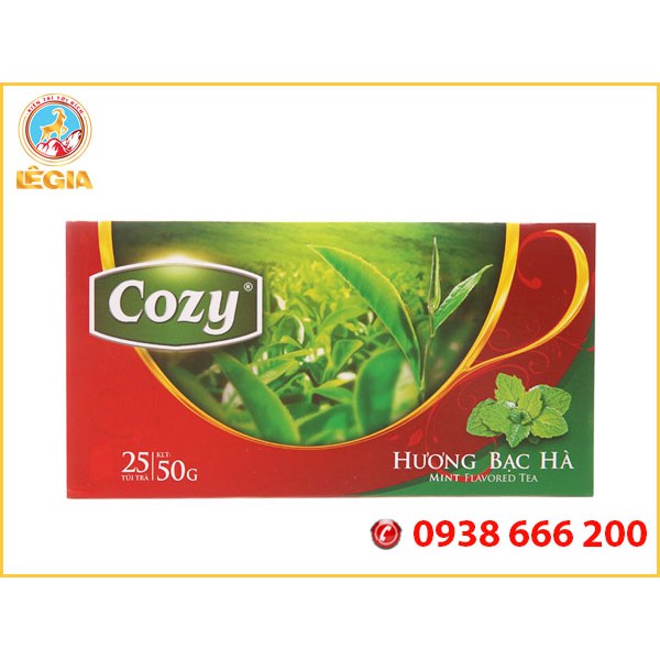 TRÀ COZY TÚI LỌC CÁC HƯƠNG 50G