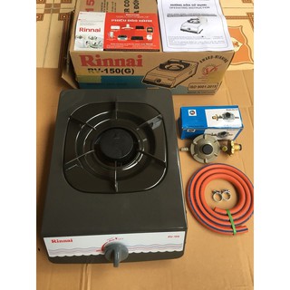 [ HÀNG CHÍNH HÃNG ] Bếp Gas Đơn Rinnai RV-150 + Bộ Van Dây-Hàng Chính Hãng -Bảo Hành 1 Năm