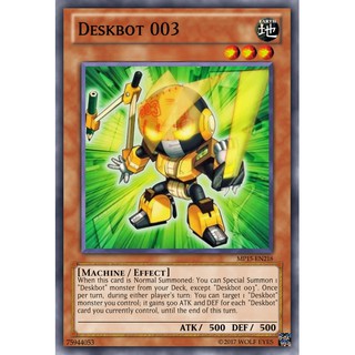 [BÀI IN] Yugioh Deck Deskbot