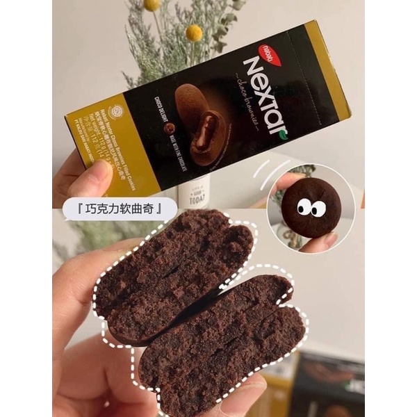 4 Cái Bánh Nextar sốt Socola Nabati