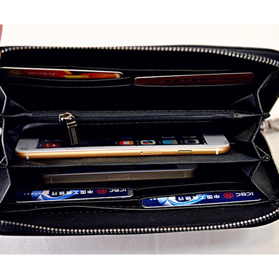 VÍ DA NAM CAO CẤP HỌA TIẾT ĐÔI MẮT SANG TRỌNG | BigBuy360 - bigbuy360.vn