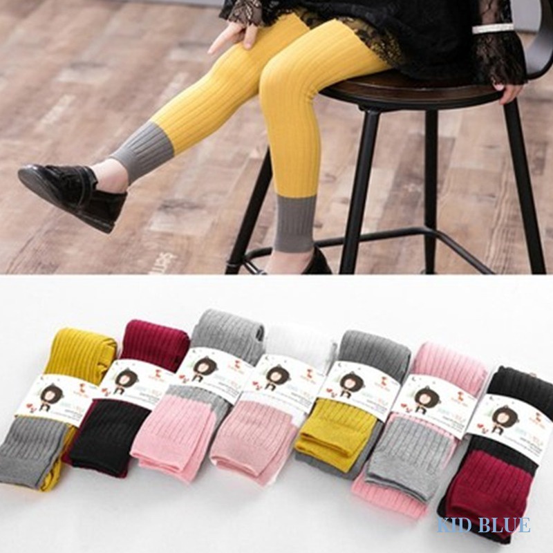 Quần Legging Dài Đến Mắt Cá Chân Dệt Kim Màu Kẹo Thoải Mái Dễ Phối Đồ Thời Trang Xuân Thu Hàn Quốc Cho Nữ