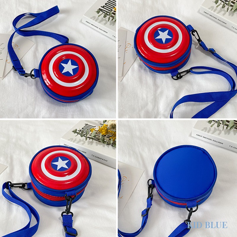 Túi Đeo Chéo Mini Họa Tiết Hoạt Hình Phong Cách Hàn Quốc Thời Trang Cho Bé