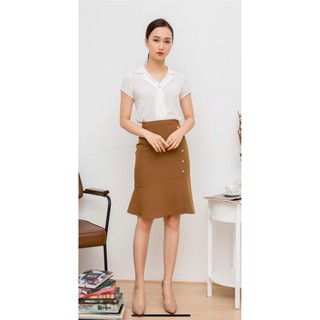 Chân váy công sở dáng đuôi cá