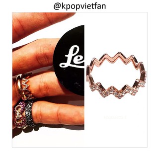 Nhẫn zix zax đính đá GD