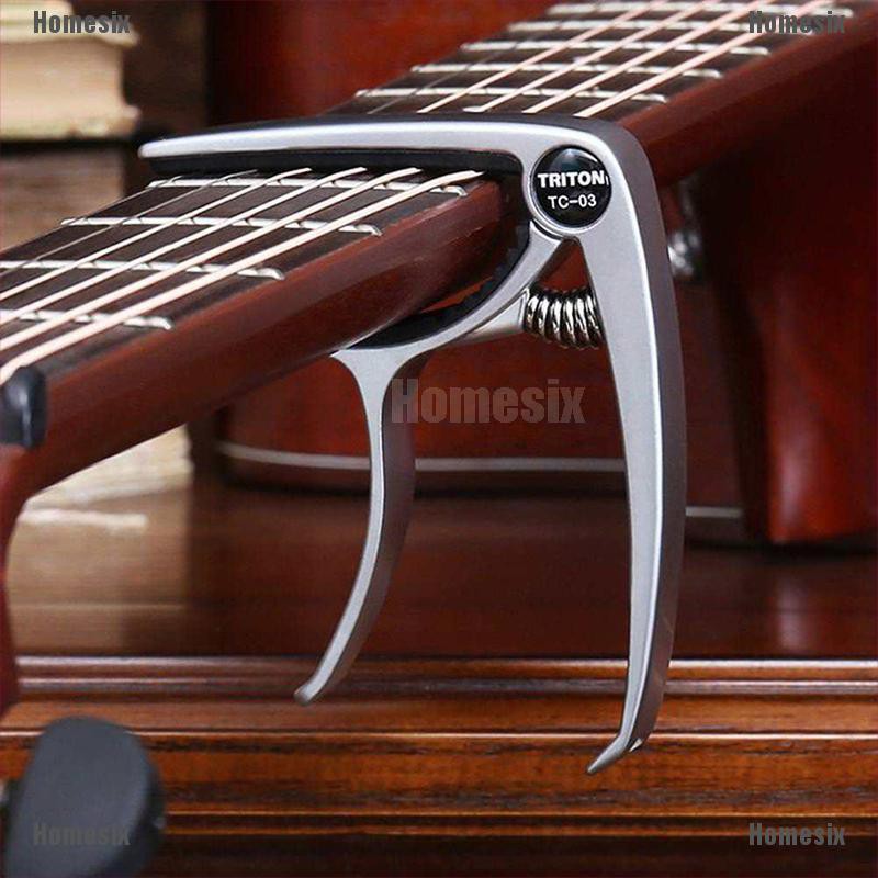 Kẹp capo chuyển tông nhanh chóng cho đàn guitar điện/cổ điển/bass