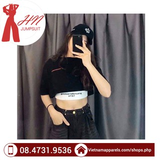 Set áo Croptop Groundbreaking 1974 cực chất