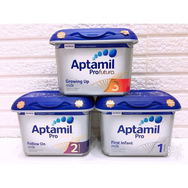 Sữa Aptamil 800gr Anh đủ số - MẪU MỚI