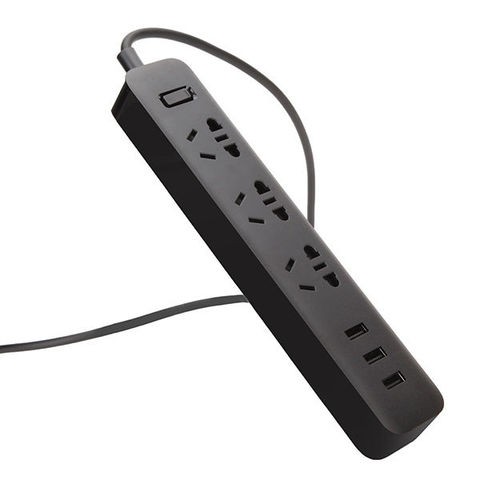 👑 ️🎯️ Ổ điện Xiaomi Mi Power Strip ( Đen ) | BH 7 ngày 💛 💛 💛 [ 💯 HÀNG CHÍNH HÃNG] 👑