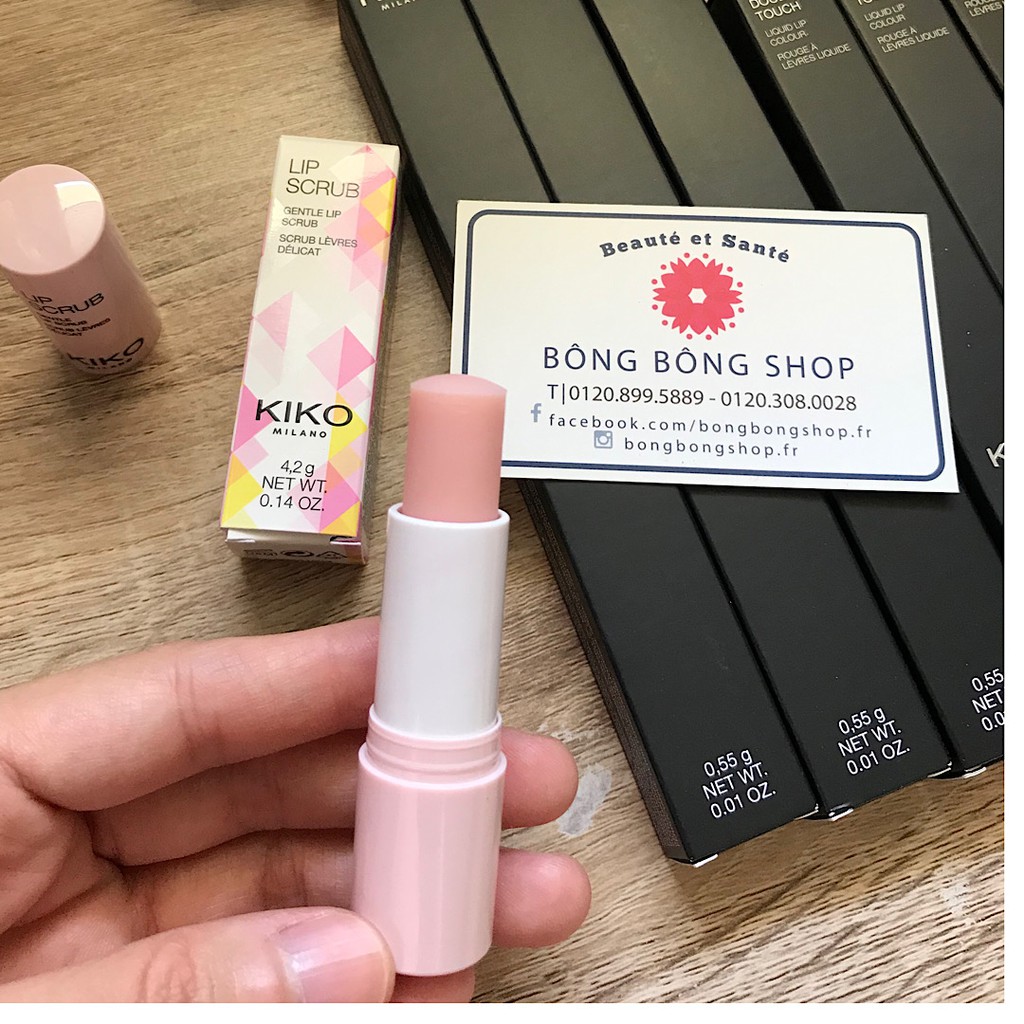 (Mẫu mới) Tẩy da chết môi Kiko