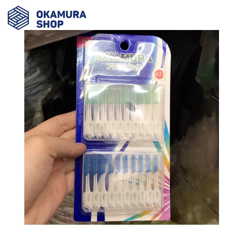 Tăm silicon Okamura 60 cây