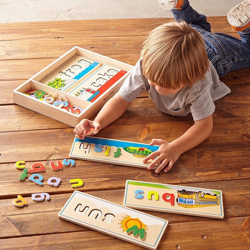 Đồ chơi bộ xếp chữ Melissa & Doug See and Spell