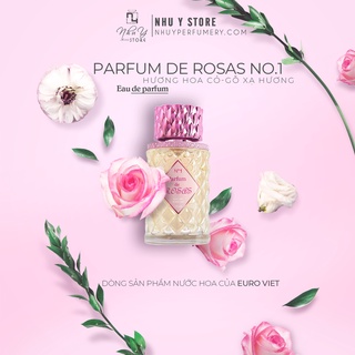 Nước hoa nữ PARFUM DE ROSAS No.1 (70ml) - Hương Hoa cỏ Gỗ Xạ hương.