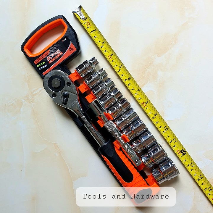 [Ảnh thật] [Chính hãng] BỘ TUÝP KHẨU HỆ 1/2 INCH KAPUSI NHẬT BẢN KÈM CẦN SIẾT VÀ ĐẦU TUÝP, BH 12 THÁNG