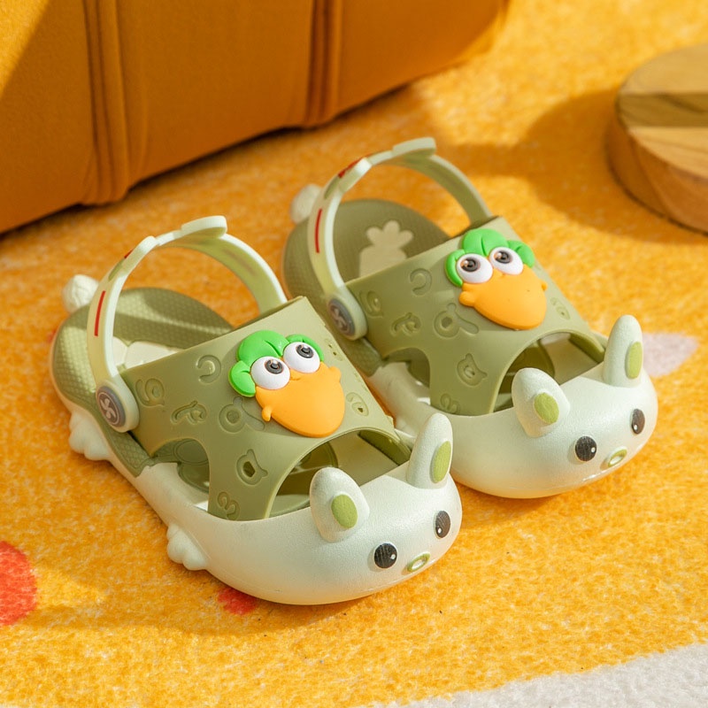 Xăng đan Đi Biển Chống Trượt Đính Sừng Hươu Dễ Thương Cho Bé