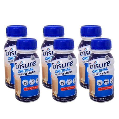Bộ 6 Chai Sữa Nước ENSURE VaNi 237ml (DATE Mới Nhất) 2020