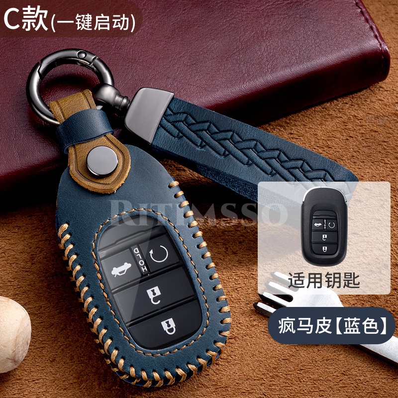 Bao Da Đựng Chìa Khóa Xe Hơi Honda Civic 2022 3 4 5 Nút