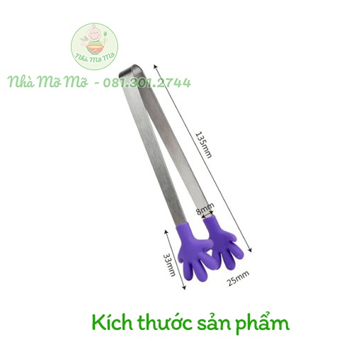 Kẹp Gắp Mini Gắp Thức Ăn Cho Bé - Nhà Mỡ