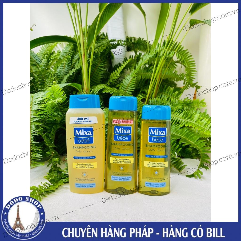 Dầu gội Mixa Bebe dành cho bé, giúp bảo vệ da đầu và cho mái tóc mềm mượt- Hàng có Bill