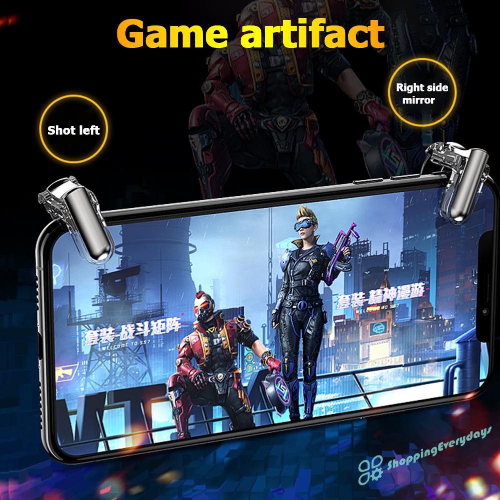 Cặp cò bắn gắn điện thoại chơi game PUBG GT01 tiện dụng chất lượng cao