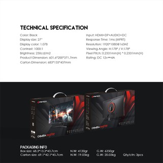 Màn Hình Gaming Fantech GM271SF