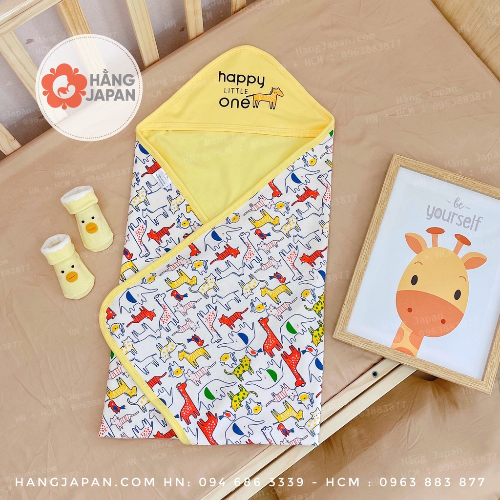 Chăn ủ LITTLE DUCK siêu mềm cho bé từ sơ sinh