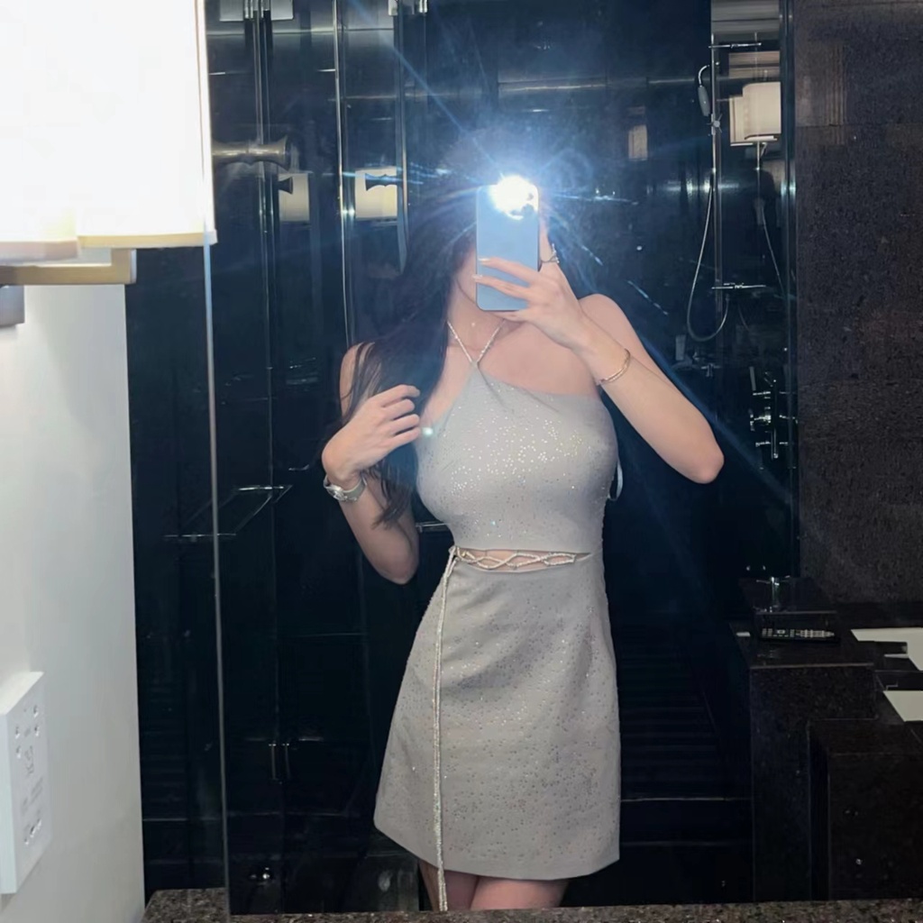 Đầm Hai Dây Ôm Dáng Gợi Cảm Dành Cho Nữ