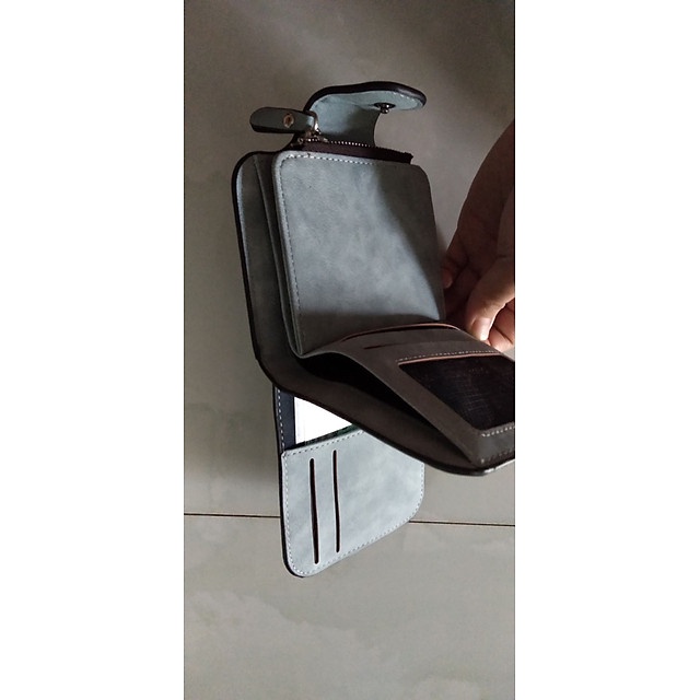 Ví Nữ Mini EMI VE9 (11.5 x 9.5 cm) - Xanh Dương