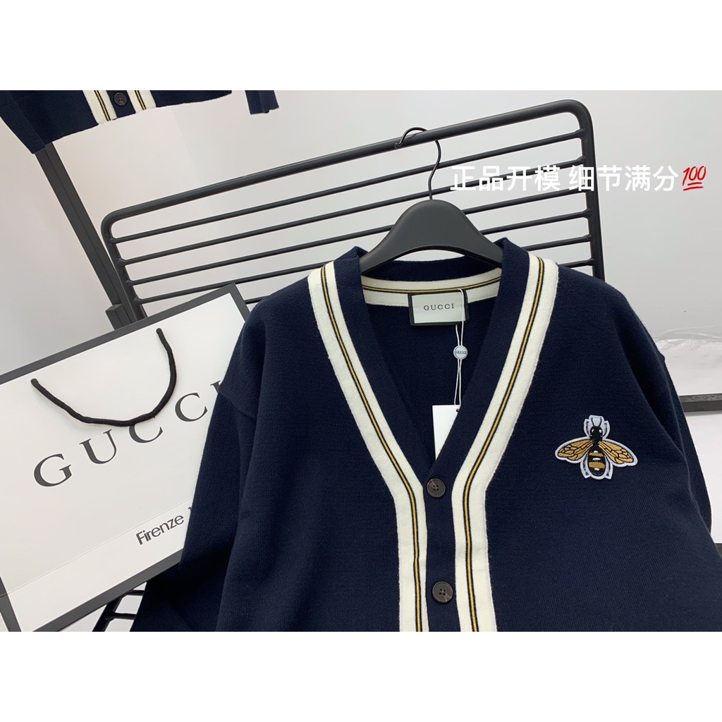 Áo Cardigan Guccii QueenBee FW21