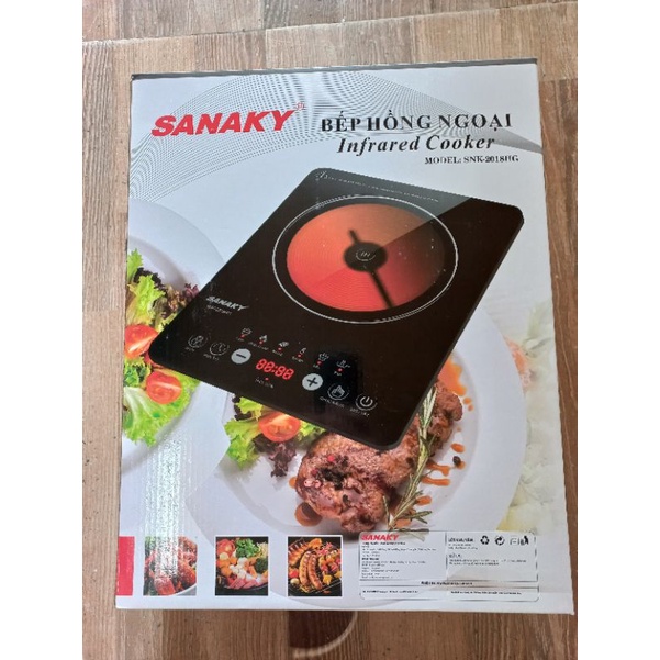 Bếp hồng ngoại sanaky 2000w, bảo hành toàn quốc 12 tháng.