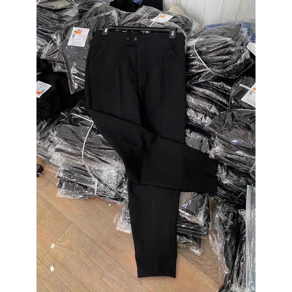 [ Sale lỗ] Quần Tây công sở 2 khuy cúc bấm kèm video mã 011