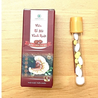 Viên xổ mỡ vành ruột nấm linh chi đỏ tử thiên nhiên an toàn tuyệt đối