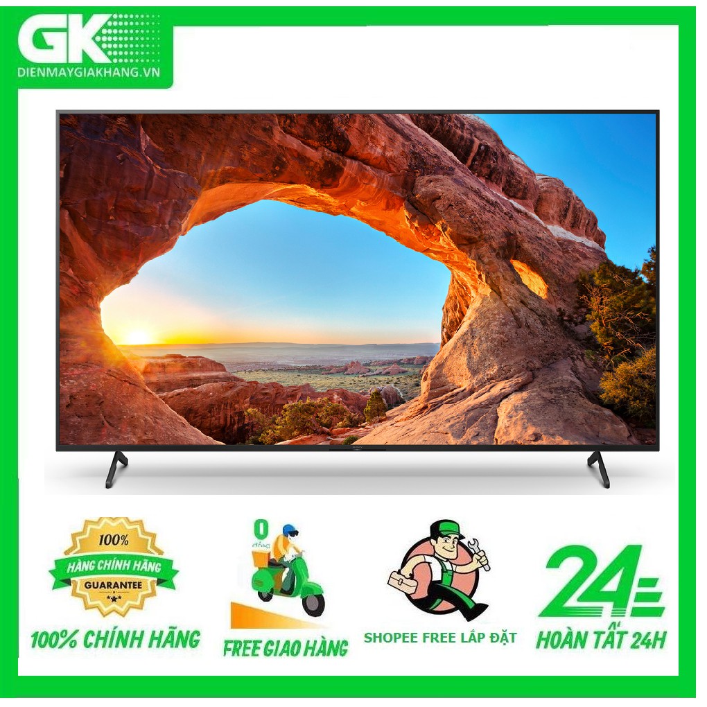 KD-85X86J - MIỄN PHÍ CÔNG LẮP ĐẶT- Android Tivi Sony 4K 85 inch KD-85X86J Mới 2021