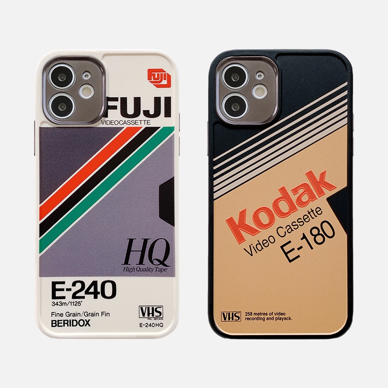 Ốp Điện Thoại Mềm Hình LOGO FUJI Kodak Cho iPhone 15 14 13 12 11 Pro Max Mini X XS XR 7 8 Plus SE 2020