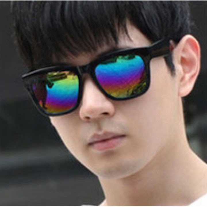 Thắt lưng nam tặng kính mắt thời trang, Dây Nịt Lưng Da Nam Cao Cấp Khóa Tự Động Đen Trơn Sang Trọng