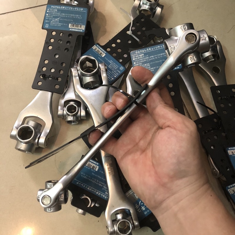 Cờ lê đa năng 8 đầu xoay 360 độ, hiệu yamashiro chắc chắn, dễ sử dụng, tiện lợi