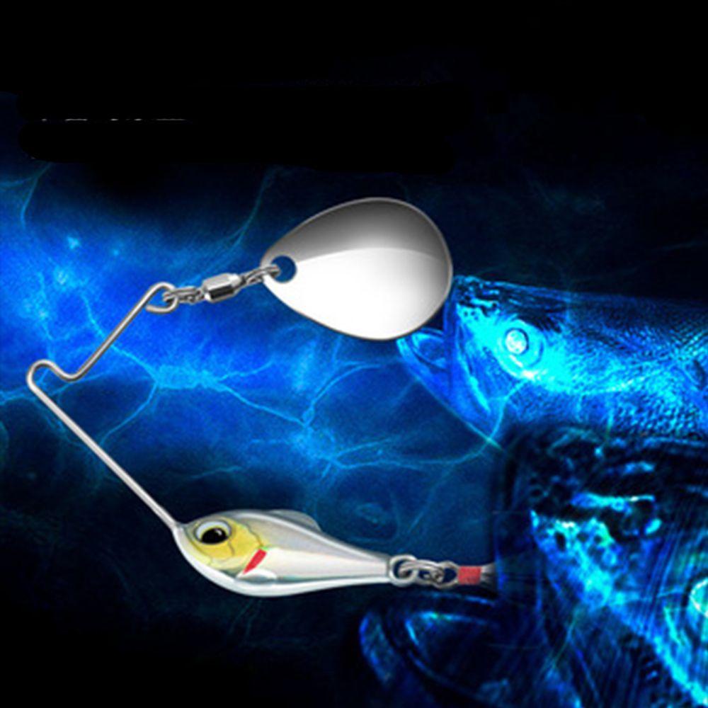 Mồi Câu Cá Giả Bằng Kim Loại Có Móc Xoay Được SHOUKEY