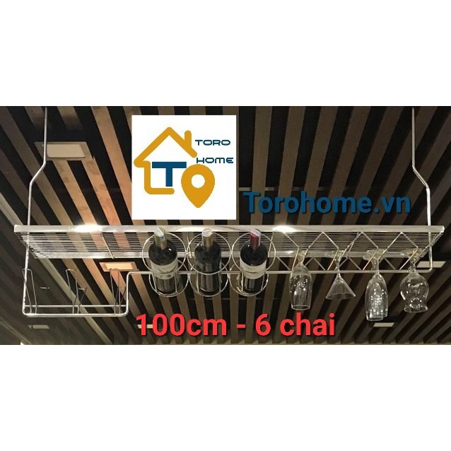 Kệ quầy bar inox 304 Toro Home,60cm, 70cm, 80cm, 90cm, 100cm, Cam kết chất liệu inox Chuẩn 304