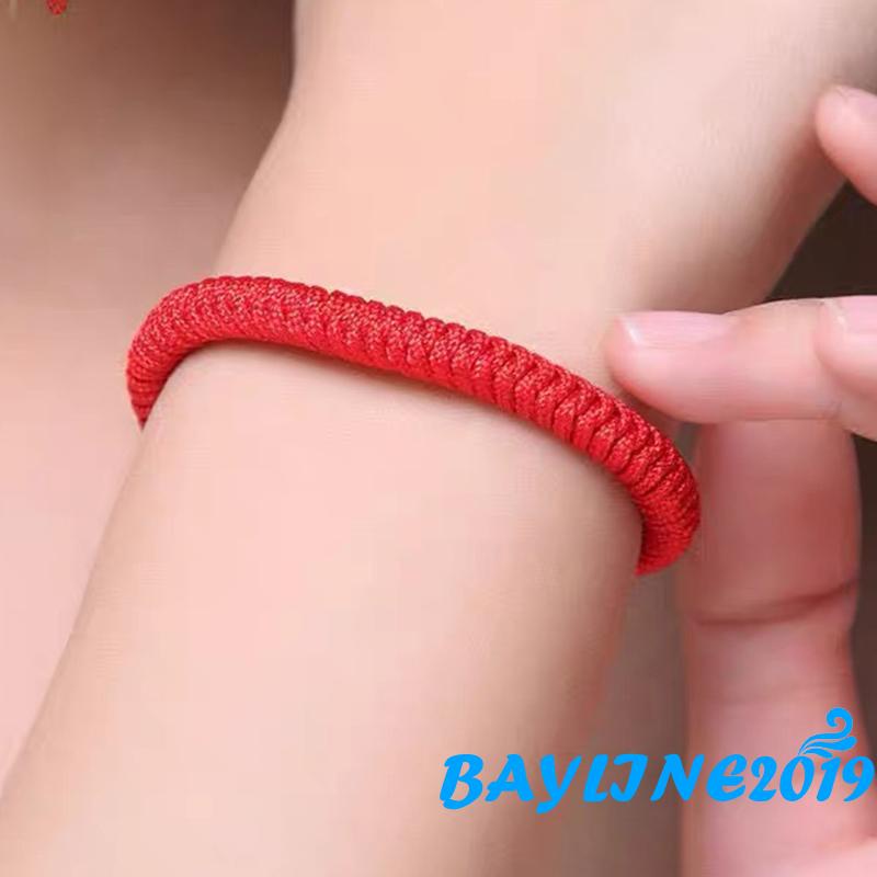 Vòng Tay Dây Đỏ May Mắn Phong Cách Phật Giáo Trung Hoa